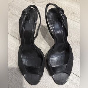 Givenchy Black Women's Slingback Heels